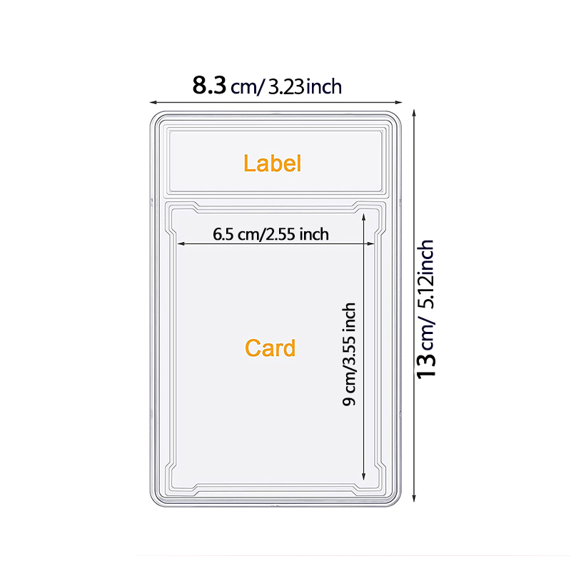 35/55/75/100PT Trading Cards S - огляд і ціна Graded Card Display