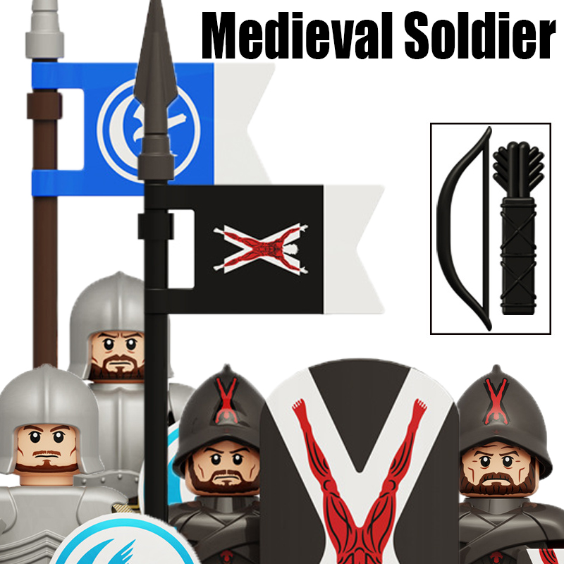 MOC Medieval Military Roman In - огляд і ціна Lego Minifigure Holder