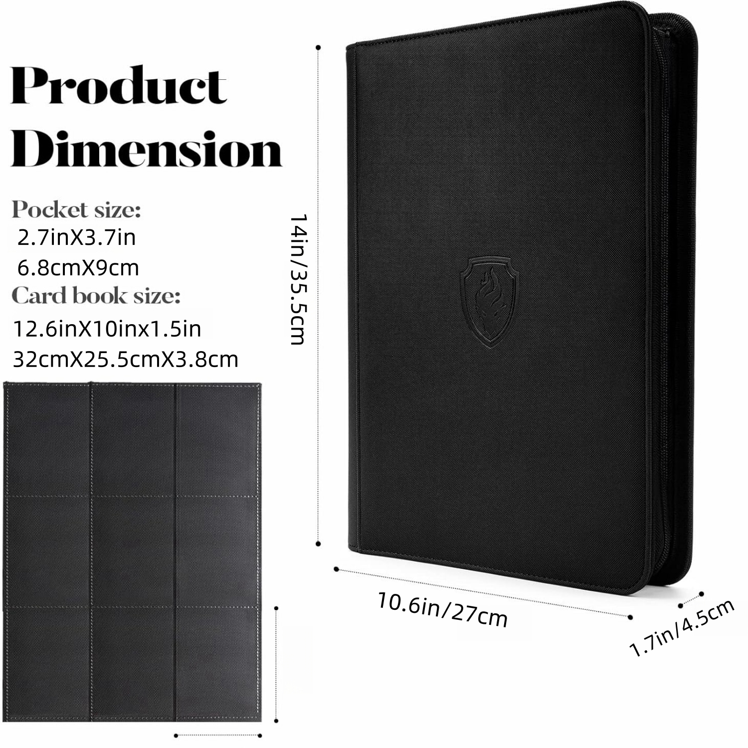 9 Pocket Trading Card Binder,  - огляд і ціна Trading Card Binder