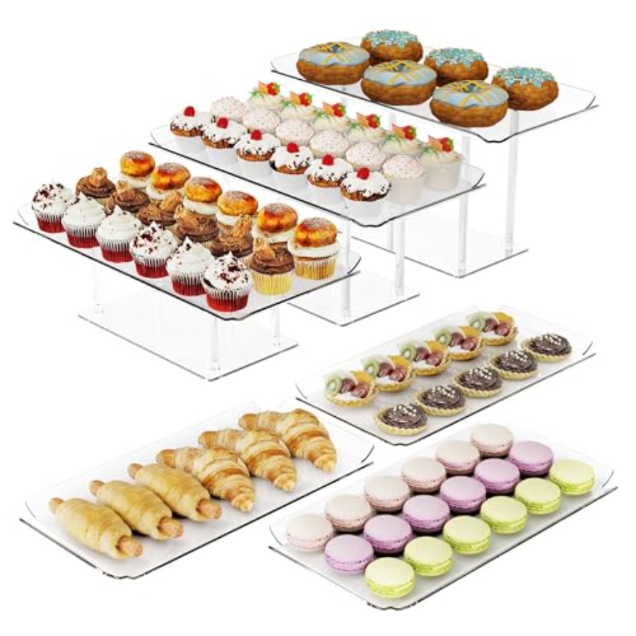 6 Pack Dessert Table Display S - огляд і ціна Display Risers Set