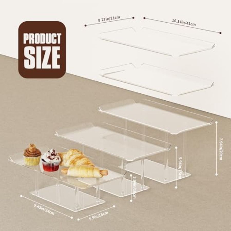6 Pack Dessert Table Display S - огляд і ціна Display Risers Set