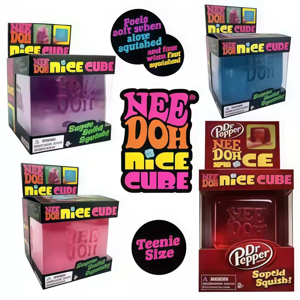 Dr Pepper x NeeDoh Nice Cube S - огляд і ціна Fidget Cube Original