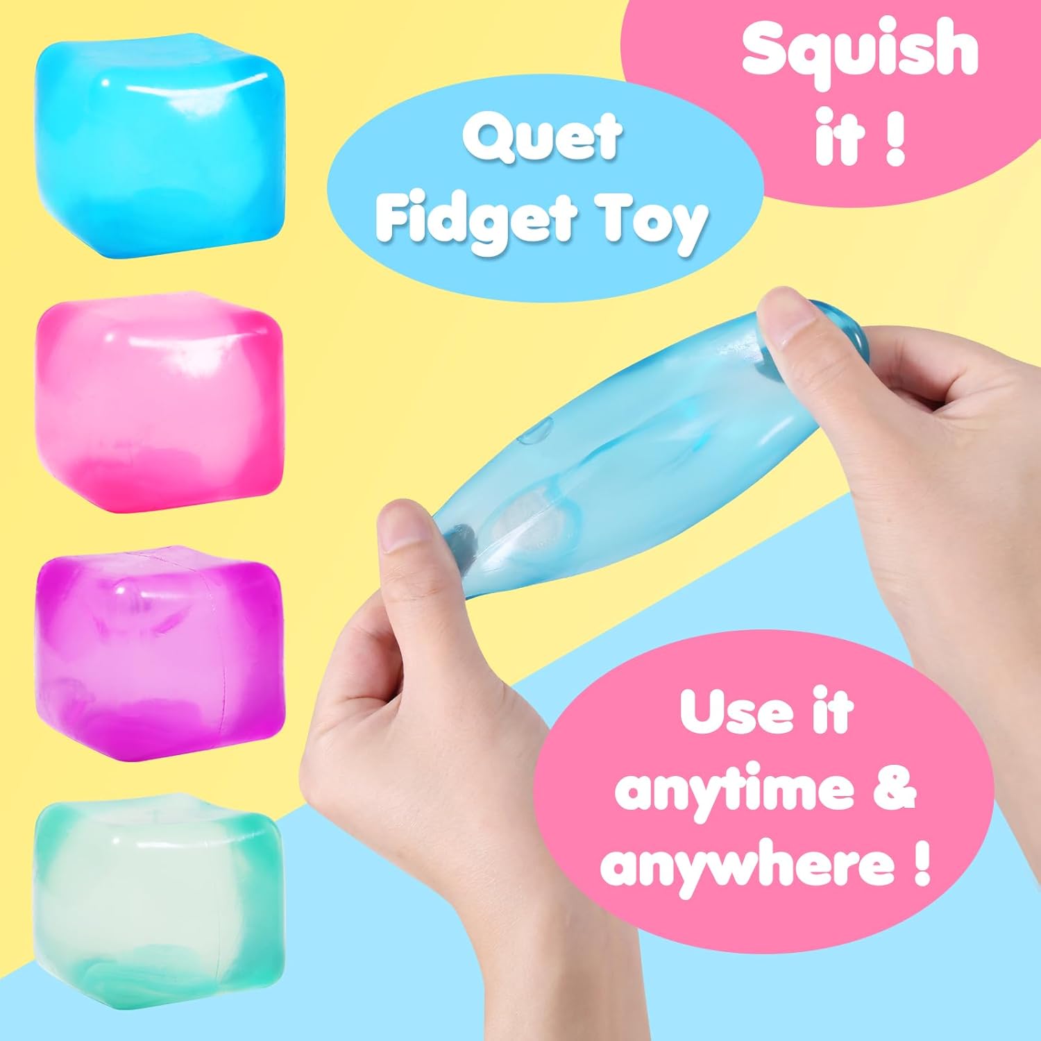 Stress Cube Squishy Stress Bal - огляд і ціна Fidget Cube Original