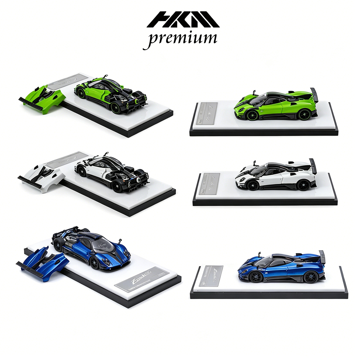 HKM Premium 1:64 Pagani Zonda  - огляд і ціна Die Cast Car 1 64