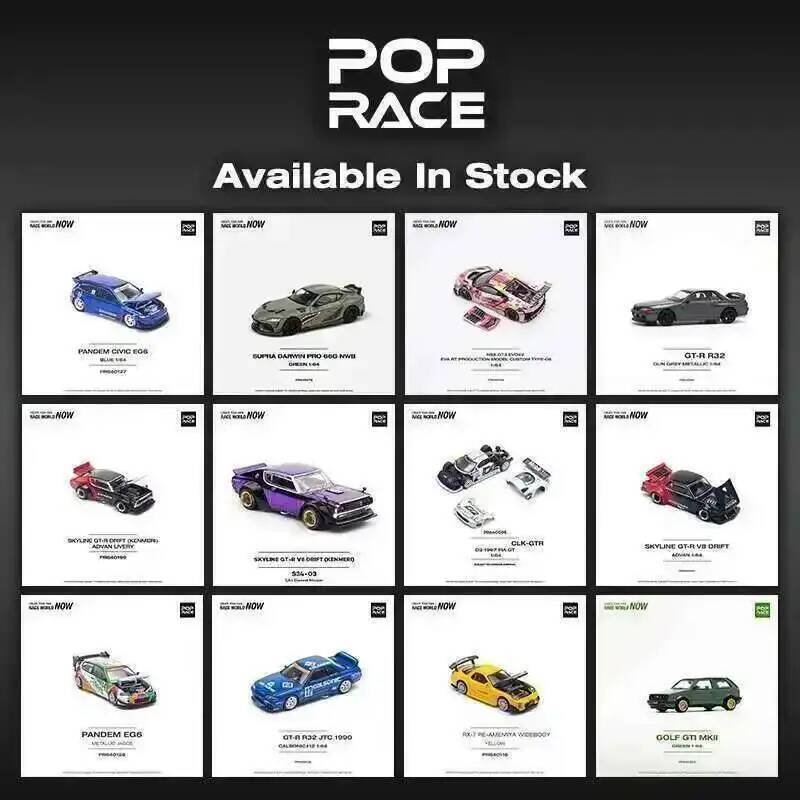 POP Race 1:64 CLK GTR D2 GTR R - огляд і ціна Die Cast Car 1 64