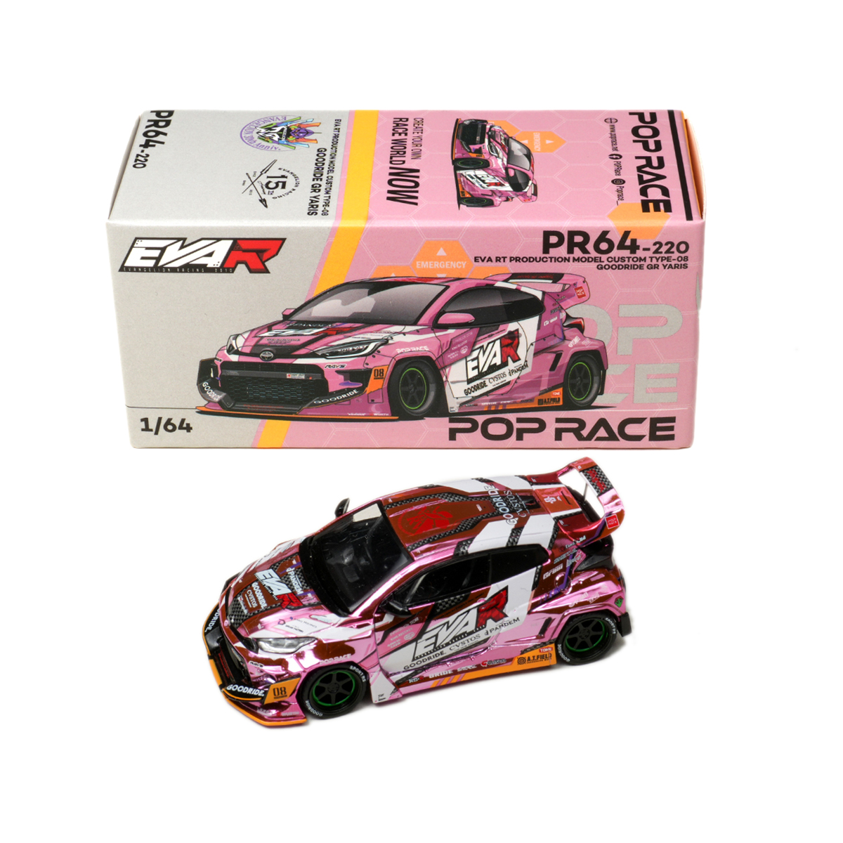 POP Race 1:64 CLK GTR D2 GTR R - огляд і ціна Die Cast Car 1 64