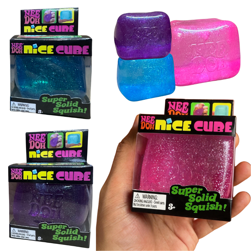 Schylling Nee Doh Glitter Cube - огляд і ціна Fidget Cube Original