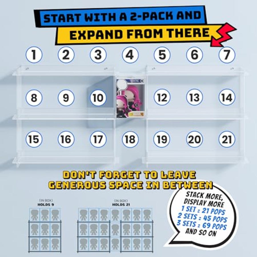 Wall Display Shelves Compatibl - огляд і ціна Pop Display Shelf