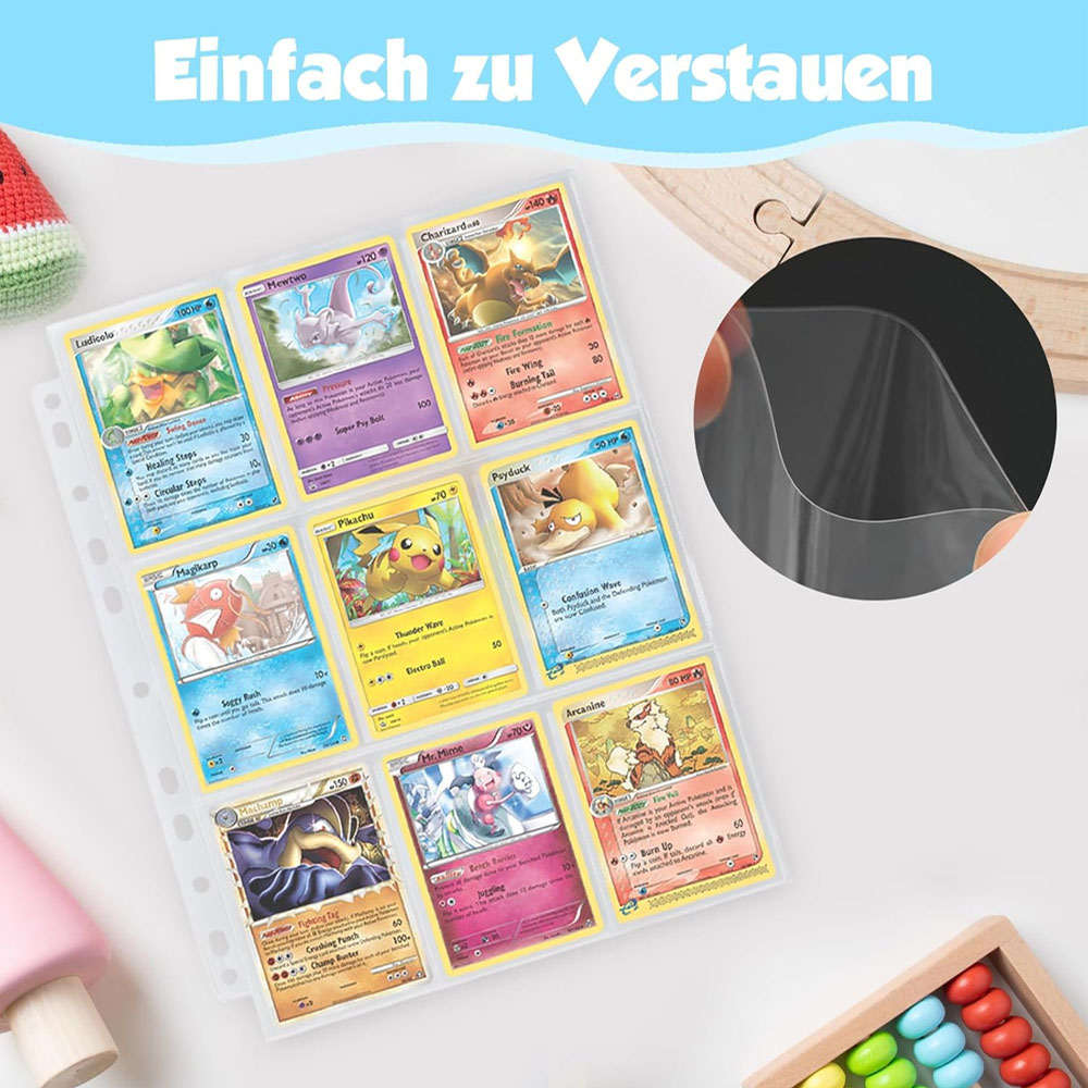 90 pockets trading card sleeve - огляд і ціна Card Penny Sleeve
