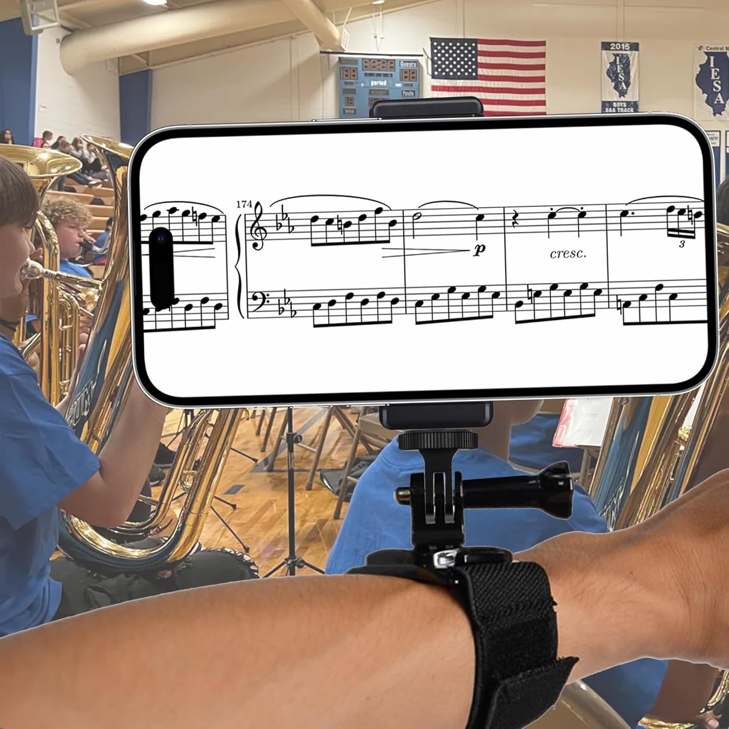 Music Stand for Marching Bands - огляд і ціна Pop Display Shelf