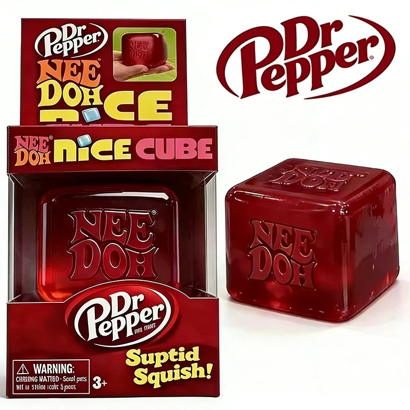 =* Dr Pepper x NeeDoh Nice Cub - огляд і ціна Fidget Cube Original