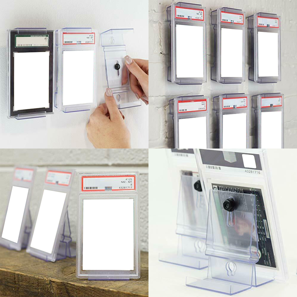 Wall Mount Tabletop Trading Ca - огляд і ціна Graded Card Display