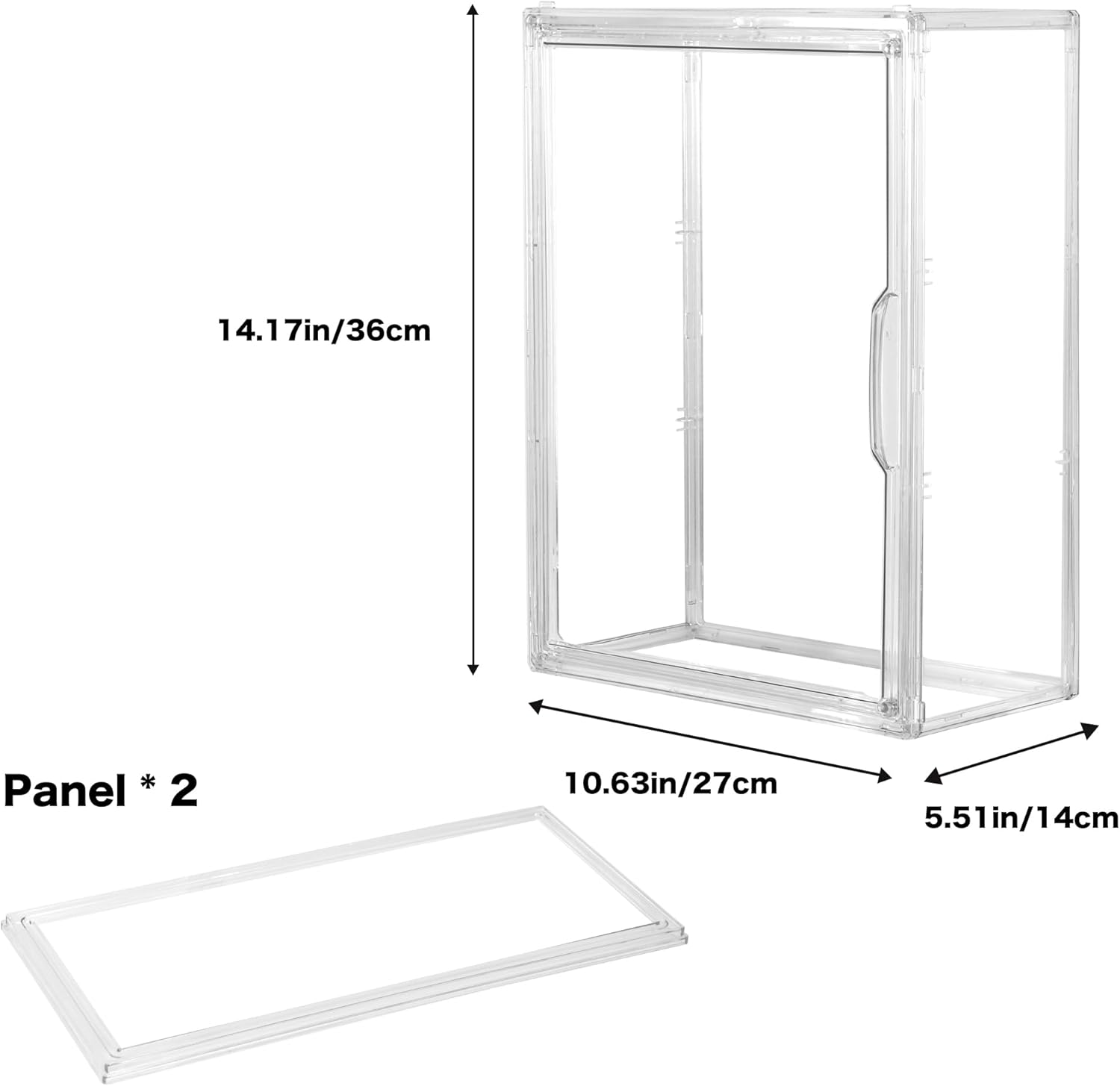 3-Tier Acrylic Display Case fo - огляд і ціна Display Case Acrylic