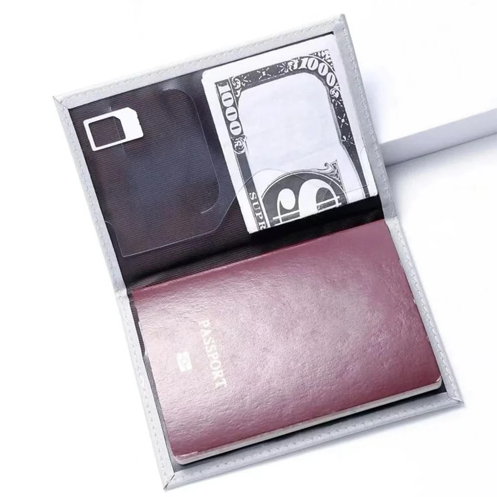 Passport Cover Blue Color Pu P - огляд і ціна Card Top Loader