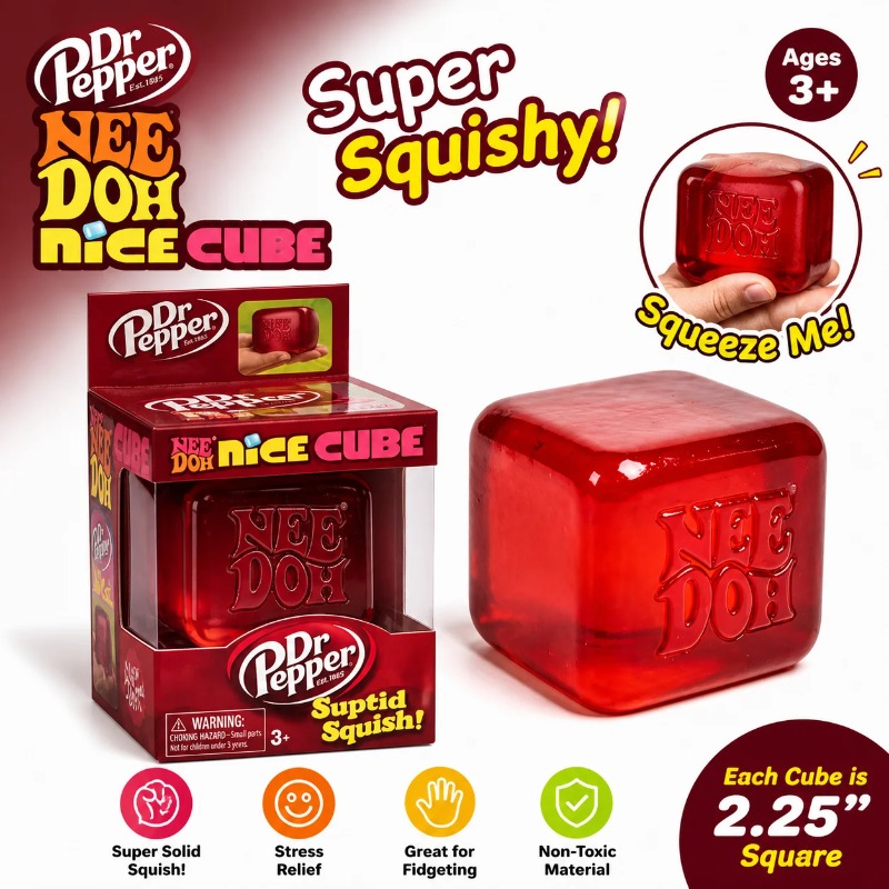 Soft Cube Squishy Toy Stress R - огляд і ціна Fidget Cube Original