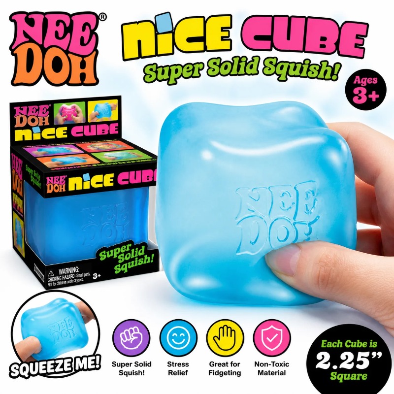 Soft Cube Squishy Toy Stress R - огляд і ціна Fidget Cube Original