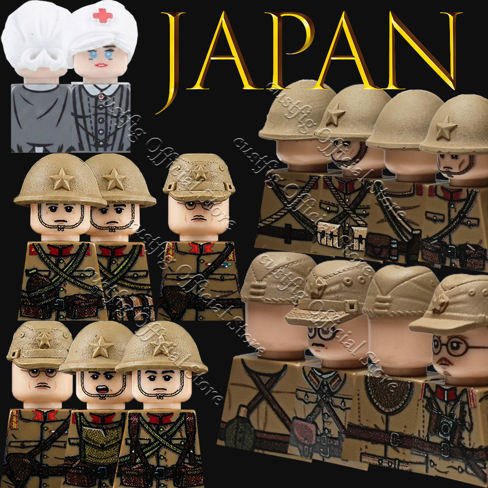 WW2 Military Army Japan Soldie - огляд і ціна Lego Minifigure Holder
