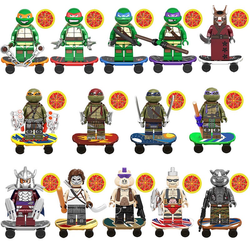 KDL831 cartoon series Teenage  - огляд і ціна Building Block Mini