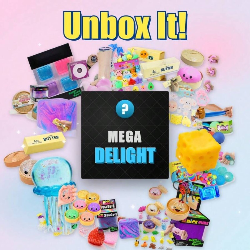 Funny Mix Squishy Blind Box, R - огляд і ціна Mystery Box Blind Bag
