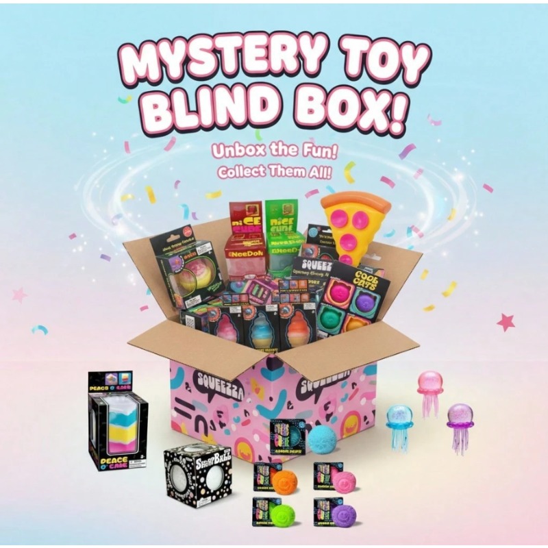 Cute Food & Ocean Squishy Blin - огляд і ціна Mystery Box Blind Bag