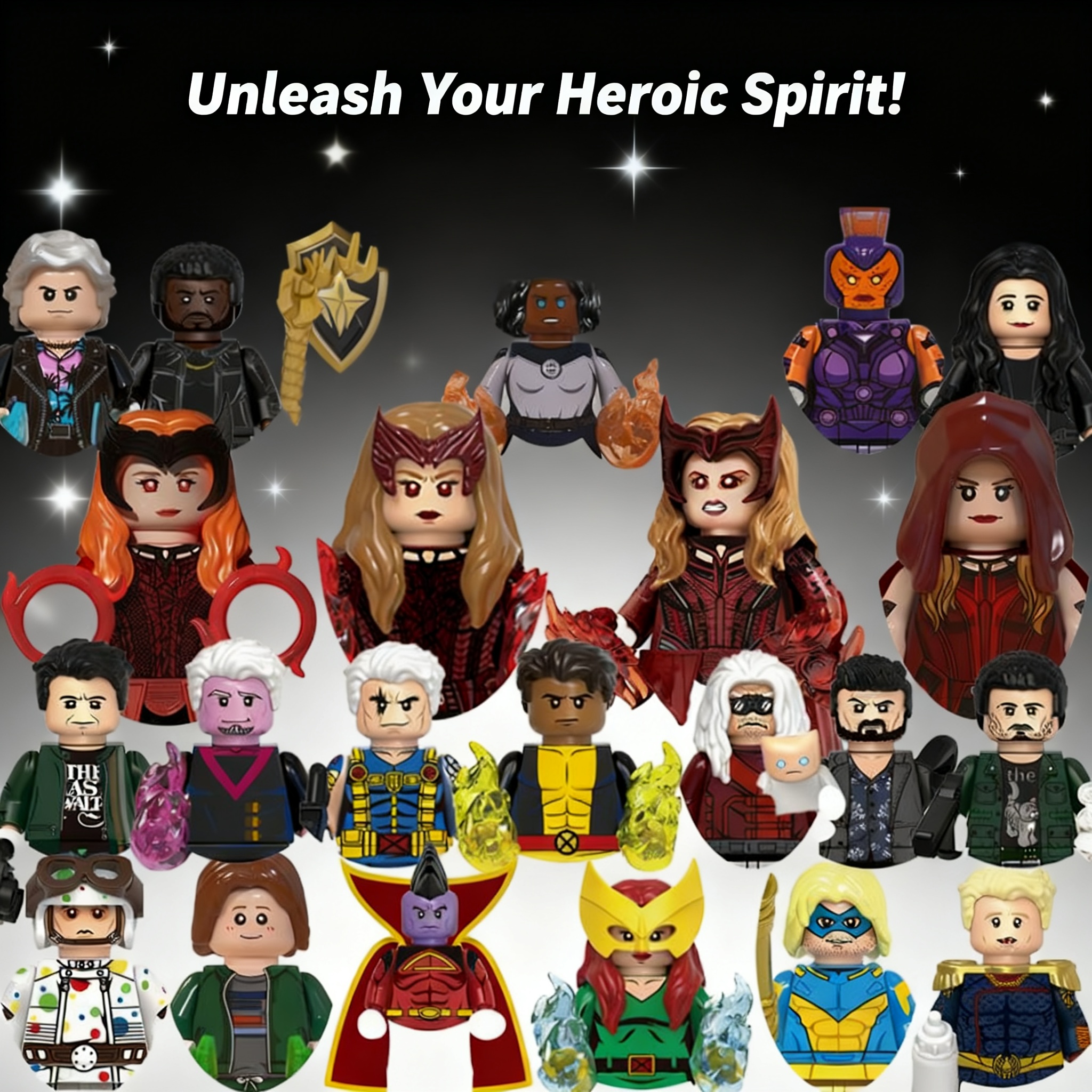 New Wanda Mini Action Figures  - огляд і ціна Building Block Mini
