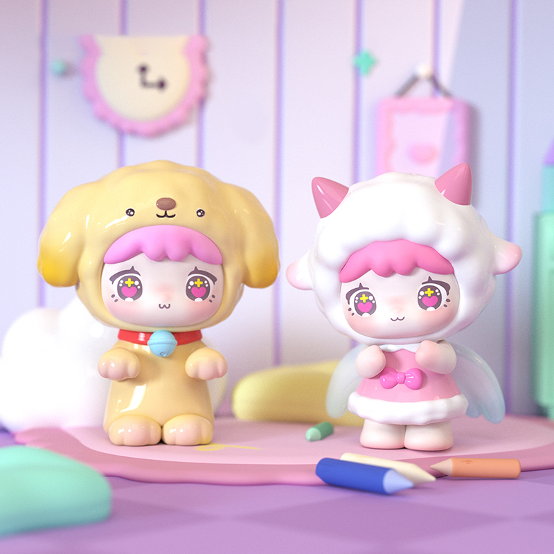 Qubii Blind Box Day Night Autu - огляд і ціна Vinyl Figure Blank