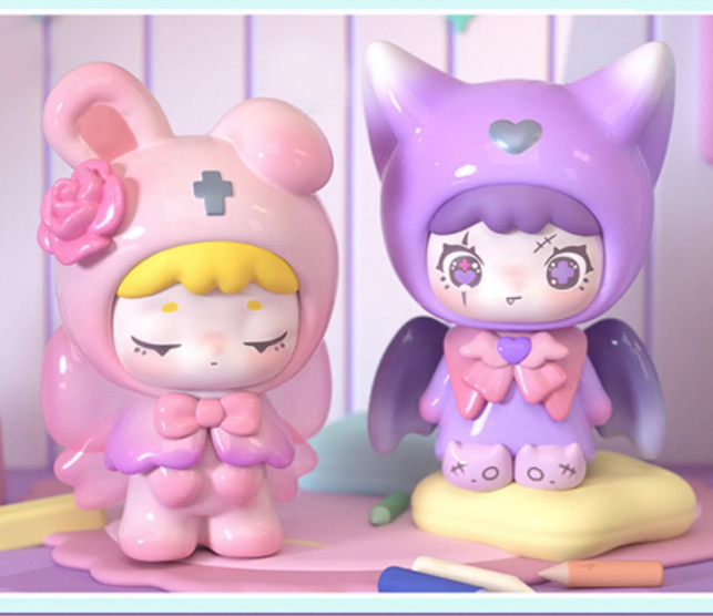 Qubii Blind Box Day Night Autu - огляд і ціна Vinyl Figure Blank