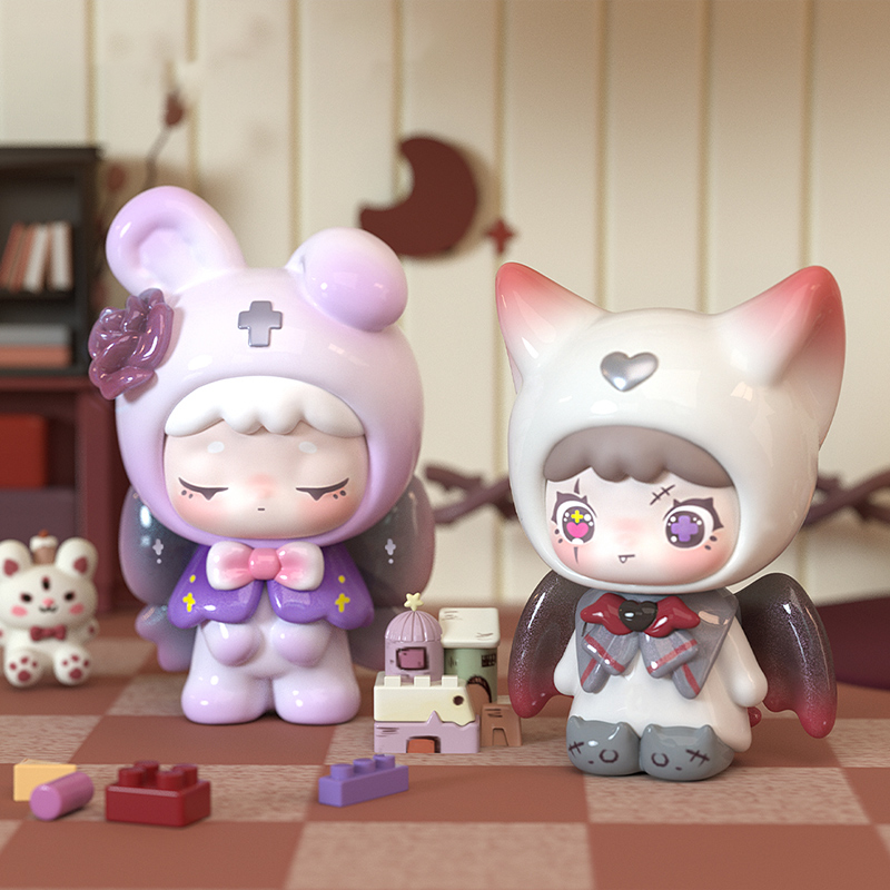 Qubii Blind Box Day Night Autu - огляд і ціна Vinyl Figure Blank